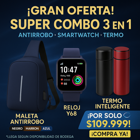 💥 ¡EL COMBO QUE LO TIENE TODO! 💥 SÚPER COMBO 3 EN 1